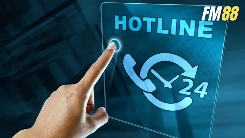 Thương hiệu có tổng đài hotline có người trực 24h để tiếp nhận cuộc gọi của hội viên  