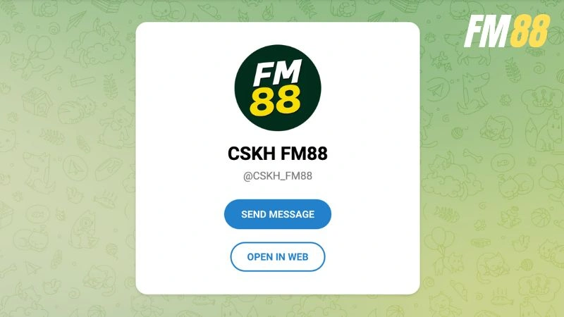 Nhà cái có xây dựng kênh CSKH riêng trên Telegram cho hội viên muốn bảo mật thông tin